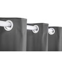 Ver imagem 4 de Cortina Corta Luz 4,00M x 2,30M 100% Blackout PVC Cinza para Sala ou Quarto para Varão Simples