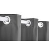 Cortina Corta Luz 4,00M x 2,40M 100% Blackout PVC Cinza para Sala ou Quarto para Varão Simples - 4