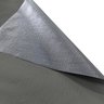 Cortina Corta Luz 4,00M x 2,40M 100% Blackout PVC Cinza para Sala ou Quarto para Varão Simples - 5