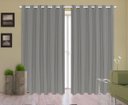 Ver imagem 1 de Cortina Corta Luz 4,00M x 2,50M 100% Blackout PVC Cinza para Sala ou Quarto para Varão Simples