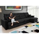Ver imagem 1 de Sofá Coliseu 4.00m Retrátil e Reclinável Super Pillow