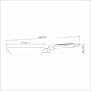 Ver imagem 5 de Frigideira Tramontina Milazzo Alumínio Antiaderente Starflon Max Amêndoa 20 Cm Tramontina