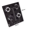 Cooktop à Gás Clarice 4 Bocas com Acendimento Automático Preto - Bivolt - 2