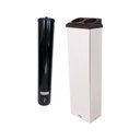 Ver imagem 1 de Kit Porta Copo Descartável Água 200ml + Lixeira Inox Coletor