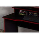 Ver imagem 5 de Mesa Computador Gamer ME4153 Preto/Vermelho - Tecno Mobili