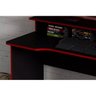 Mesa Computador Gamer ME4153 Preto/Vermelho - Tecno Mobili - 5