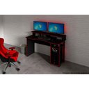Ver imagem 7 de Mesa Computador Gamer ME4153 Preto/Vermelho - Tecno Mobili