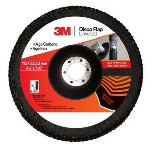 Disco Flap Uso Geral 3M 115 mm