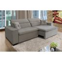 Ver imagem 3 de Sofá Londres 2.70m Retrátil e Reclinável Pillow Top - Avelã