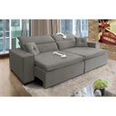 Ver imagem 4 de Sofá Londres 3.00m Retrátil e Reclinável Pillow Top - Avelã