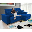 Ver imagem 1 de Sofá Coliseu 2.00m Retrátil e Reclinável Super Pillow