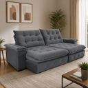 Ver imagem 1 de Sofá Coliseu 2.00m Retrátil e Reclinável Super Pillow