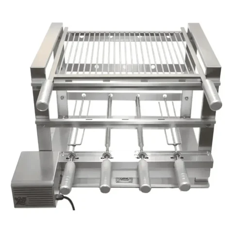 Suporte para Churrasqueira com Grelha Uruguaia Grill Land 3.0 Fixo Médio