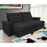 Sofá Coliseu 2.00m Retrátil e Reclinável Super Pillow - Preto - 3