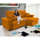 Ver imagem 1 de Sofá Coliseu 2.00m Retrátil e Reclinável Super Pillow