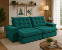 Ver imagem 1 de Sofá Coliseu 2.00m Retrátil e Reclinável Super Pillow