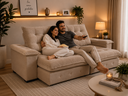 Ver imagem 3 de Sofá Coliseu 2.30m Retrátil e Reclinável Super Pillow