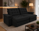Ver imagem 1 de Sofá Coliseu 2.30m Retrátil e Reclinável Super Pillow