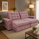 Ver imagem 1 de Sofá Coliseu 2.30m Retrátil e Reclinável Super Pillow
