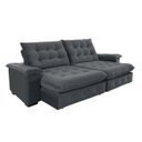 Ver imagem 4 de Sofá Coliseu 2.60m Retrátil e Reclinável Super Pillow