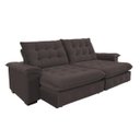 Ver imagem 3 de Sofá Coliseu 2.60m Retrátil e Reclinável Super Pillow