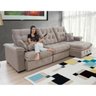 Sofá Coliseu 2.90m Retrátil e Reclinável Super Pillow - Avelã - 1