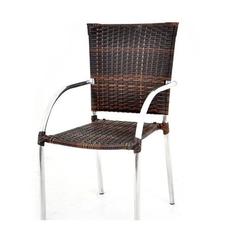 CADEIRA POLÔNIA - ALUMÍNIO E FIBRA ORIGINAL MÓVEIS