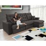 Sofá Coliseu 2.90m Retrátil e Reclinável Super Pillow - Marrom - 1