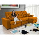 Ver imagem 3 de Sofá Coliseu 2.90m Retrátil e Reclinável Super Pillow