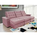 Ver imagem 4 de Sofá Coliseu 2.90m Retrátil e Reclinável Super Pillow - Rosê