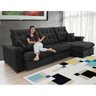 Sofá Coliseu 3.10m Retrátil e Reclinável Super Pillow - Preto - 1