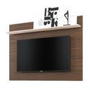 Ver imagem 4 de Painel para TV Loreto 42" 135cm MDP com Prateleira Nogueira Real Colibri Móveis