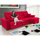 Ver imagem 1 de Sofá Coliseu 3.10m Retrátil e Reclinável Super Pillow - Vermelho