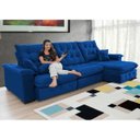 Ver imagem 1 de Sofá Coliseu 3.40m Retrátil e Reclinável Super Pillow