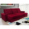 Sofá Coliseu 3.10m Retrátil e Reclinável Super Pillow - Vinho - 3
