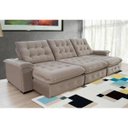 Ver imagem 3 de Sofá Coliseu 3.40m Retrátil e Reclinável Super Pillow