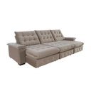 Ver imagem 4 de Sofá Coliseu 3.40m Retrátil e Reclinável Super Pillow