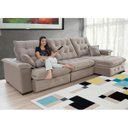 Ver imagem 1 de Sofá Coliseu 3.40m Retrátil e Reclinável Super Pillow