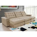 Ver imagem 3 de Sofá Coliseu 3.40m Retrátil e Reclinável Super Pillow