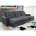 Ver imagem 3 de Sofá Coliseu 3.40m Retrátil e Reclinável Super Pillow
