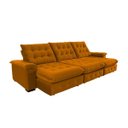 Ver imagem 4 de Sofá Coliseu 3.40m Retrátil e Reclinável Super Pillow