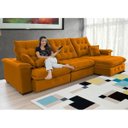 Ver imagem 1 de Sofá Coliseu 3.40m Retrátil e Reclinável Super Pillow