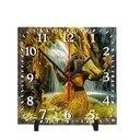 Ver imagem 1 de Relógio de Mesa Oxum Umbanda Religioso Decoração Cerâmica