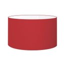 Ver imagem 1 de Cúpula Abajur Cilíndrica Cp-7024 Ø50x25cm Bordô