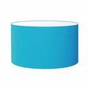 Ver imagem 1 de Cúpula Abajur Cilíndrica Cp-7024 Ø50x25cm Azul Turquesa