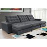 Sofá Coliseu 370cm Retrátil e Reclinável Super Pillow - 1
