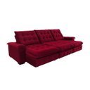 Ver imagem 4 de Sofá Coliseu 3.40m Retrátil e Reclinável Super Pillow