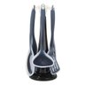 Kit 7 Peças Utensílios Cozinha Silicone Resistente e Durável:rosa - 6