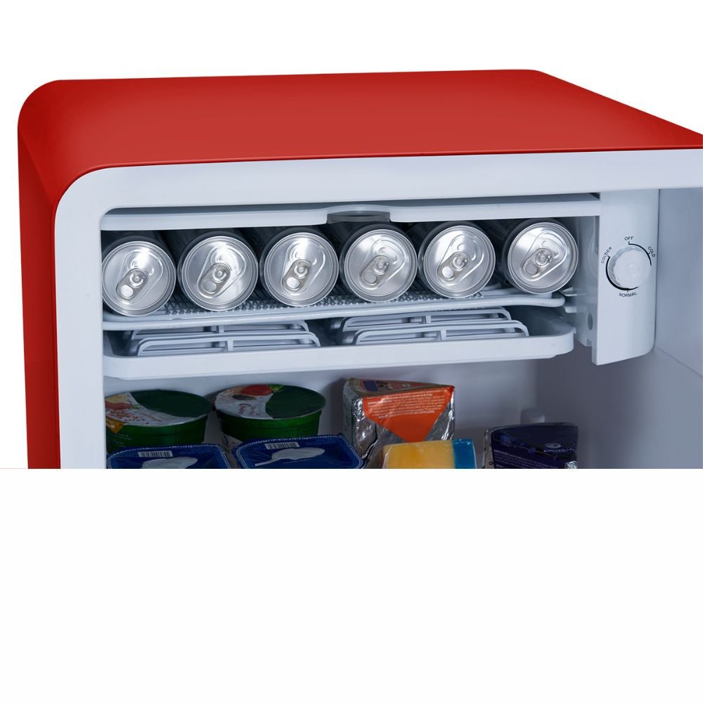 Frigobar Retrô Vermelho Rubi 95 Litros Midea MRV10V1 127v - 5