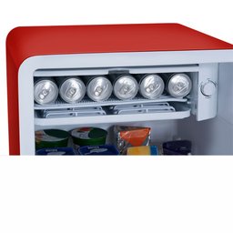 Frigobar Retrô Vermelho Rubi 95 Litros Midea MRV10V1 127v - 5